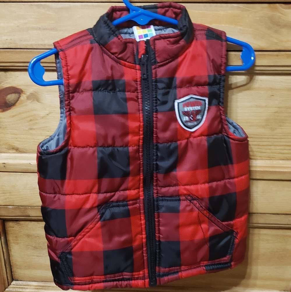 Buffalo Plaid Puffer Vest